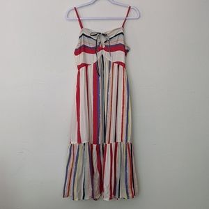 Modcloth en cremerainbow midi dress